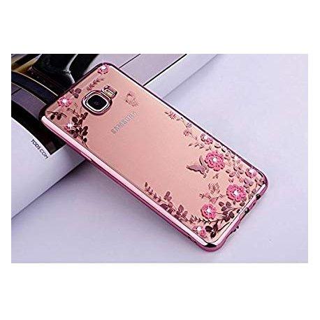 Etui "Diamond Case" za Samsung Galaxy J4 Plus, pink barva