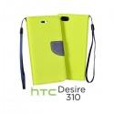 Preklopna Torbica za HTC Desire 310 Limona barva
