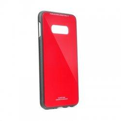 Glass Case za Samsung Galaxy S10e, rdeča barva