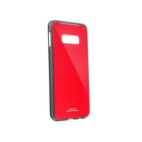 Glass Case za Samsung Galaxy S10e, rdeča barva