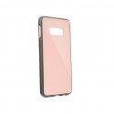 Glass Case za Samsung Galaxy S10 Plus, pink barva