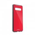 Glass Case za Samsung Galaxy S10, rdeča barva