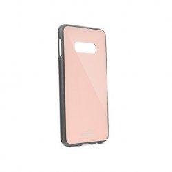 Glass Case za Samsung Galaxy S10, pink barva