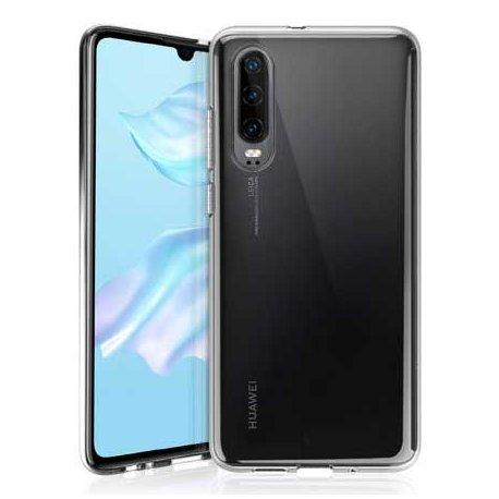 Silikonski etui za Huawei P30, Prozorna barva