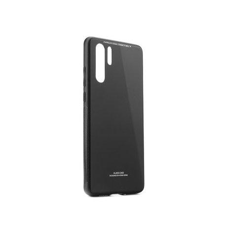 Glass Case za Huawei P30 Pro, črna barva