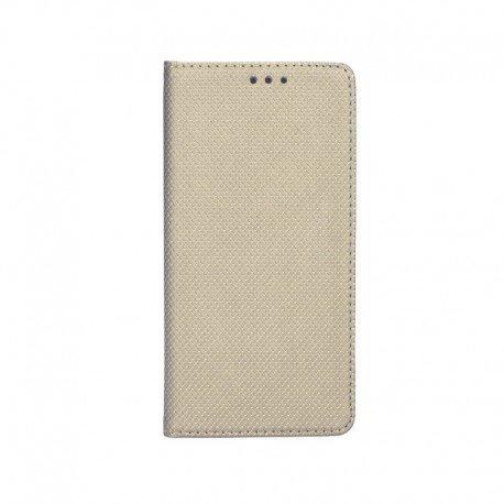 Preklopna torbica "Smart Book" za Samsung Galaxy A40, zlata barva