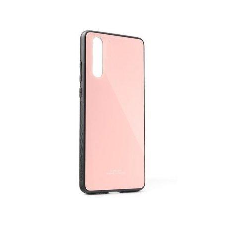 Glass Case za Samsung Galaxy A50, pink barva