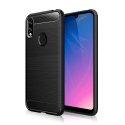 Etui "Carbon Case" za Huawei Y6 2019, črna barva