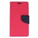 Preklopna Torbica "Fancy" za Huawei Y7 2019, pink barva