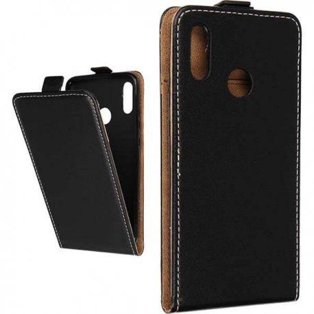 Preklopna torbica, etui "flexi" za Huawei P Smart Z, črna barva