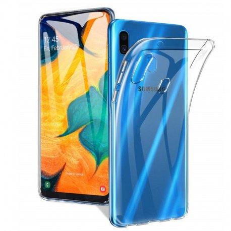 Silikonski etui za Samsung Galaxy A20, Prozorna barva