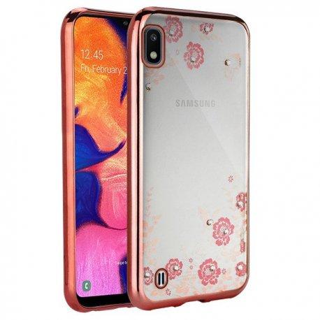 Etui "Diamond Case" za Samsung Galaxy A10, pink barva