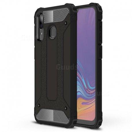 Etui "Armor" za Samsung Galaxy A30, črna barva