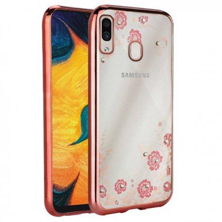 Etui "Diamond Case" za Samsung Galaxy A30, pink barva