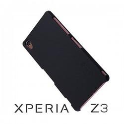Etui za Sony Xperia Z3 zadnji pokrovček + folija ekrana ,Črna barva
