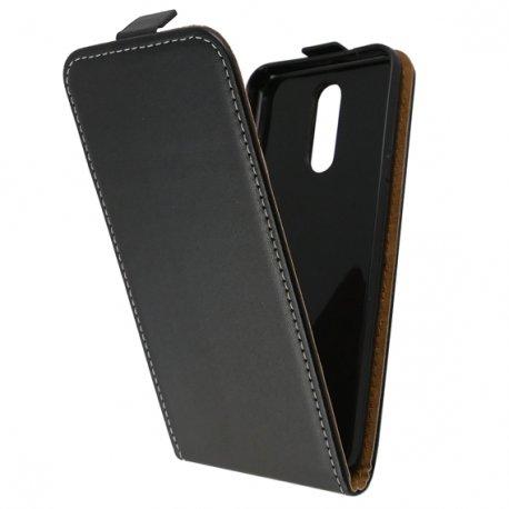 Preklopna torbica, etui "flexi" za LG K40, črna barva
