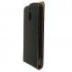 Preklopna torbica, etui "flexi" za Nokia 2.1, črna barva