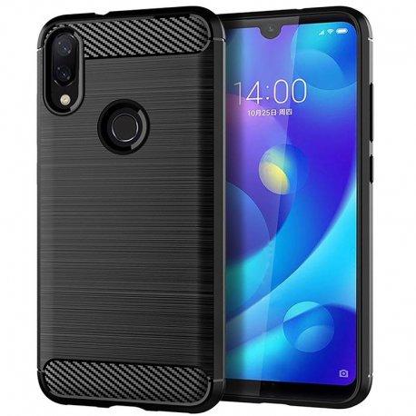 Etui "Carbon Case" za Xiaomi Redmi Note 7, črna barva
