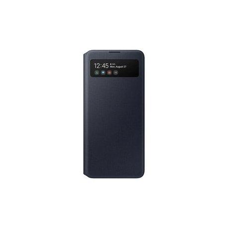 Preklopna torbica za Samsung Galaxy A51, čena barva, S View