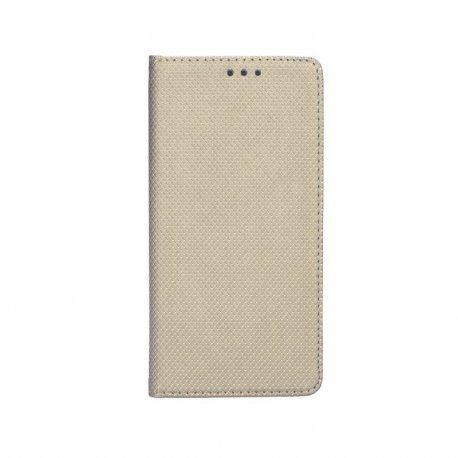 Preklopna torbica "Smart Book" za Huawei P40 Pro, zlata barva