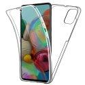 Silikonski etui 360 za Samsung Galaxy A71, prozoren