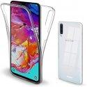 Silikonski etui 360 za Samsung Galaxy A70, prozoren