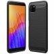 Etui "Carbon Case" za Huawei Y5p, črna barva