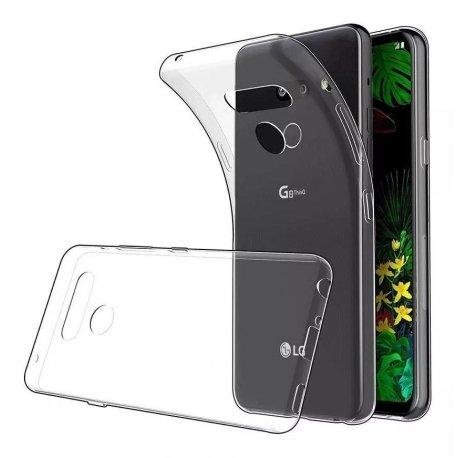 Silikonski etui za LG G8S ThinQ, 0,5mm, Prozorna barva