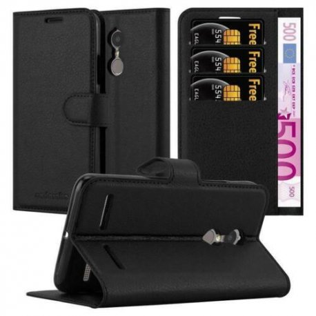 Torbica "Stand" za Lenovo K6, Črna barva
