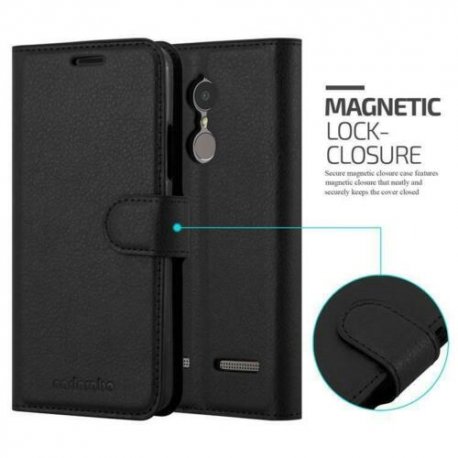Torbica "Stand" za Lenovo K6, Črna barva