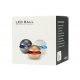 LED Ball Bluetooth zvočnik, rdeča barva