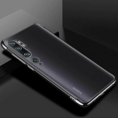 Etui "Electro Jelly" za Xiaomi Mi Note 10, črna barva