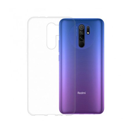 Silikonski etui za Xiaomi Redmi 9, 0,5mm, Prozorna barva