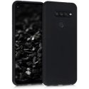Silikonski etui za LG Q70,  črna barva