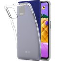 Silikonski etui za LG K52, 0,5mm, Prozorna barva