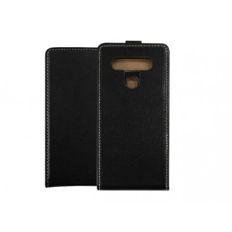 Preklopna torbica, etui "flexi" za LG K51s, črna barva
