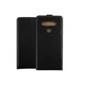 Preklopna torbica, etui "flexi" za LG K51s, črna barva