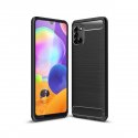 Etui "Carbon Case" za Samsung Galaxy A31, črna barva