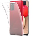 Silikonski etui za Samsung Galaxy A02s, Prozorna barva