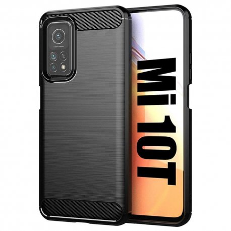 Etui "Carbon Case" za Xiaomi Mi 10T, črna barva