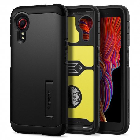 Etui Spigen "Tough Armor" za Samsung Galaxy Xcover 5, črn