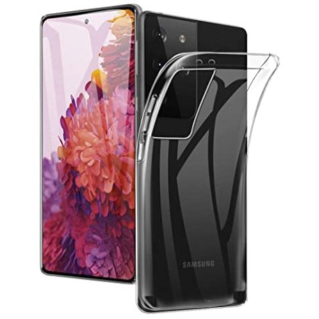 Silikonski etui za Samsung Galaxy S21 Ultra, Prozorna barva