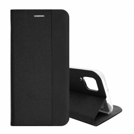 Preklopna torbica "Sensitive Book" za Huawei P40 Lite, črna barva