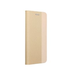 Preklopna torbica "Sensitive Book" za Samsung Galaxy A12, zlata barva