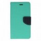 Preklopna torbica "Fancy" za Samsung Galaxy S20FE, mint barva