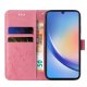 Preklopna Torbica Flowers za Samsung Galaxy A34 5G / A35 5G, light pink