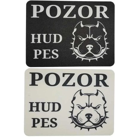 Opozorilna tabla Pozor hud pes