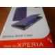Torbica za Sony Xperia Z3 Compact Preklopna ,Book Case - Carbon Vijola Barva