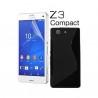 Silikon etui za Sony Xperia Z3 Compact, Črna barva
