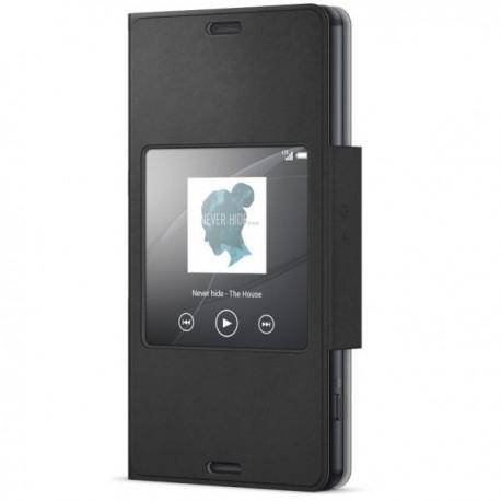 Preklopna Torbica Original za Sony Xperia Z3 Compact Smart Cover - Črna Barva SCR26 Sony